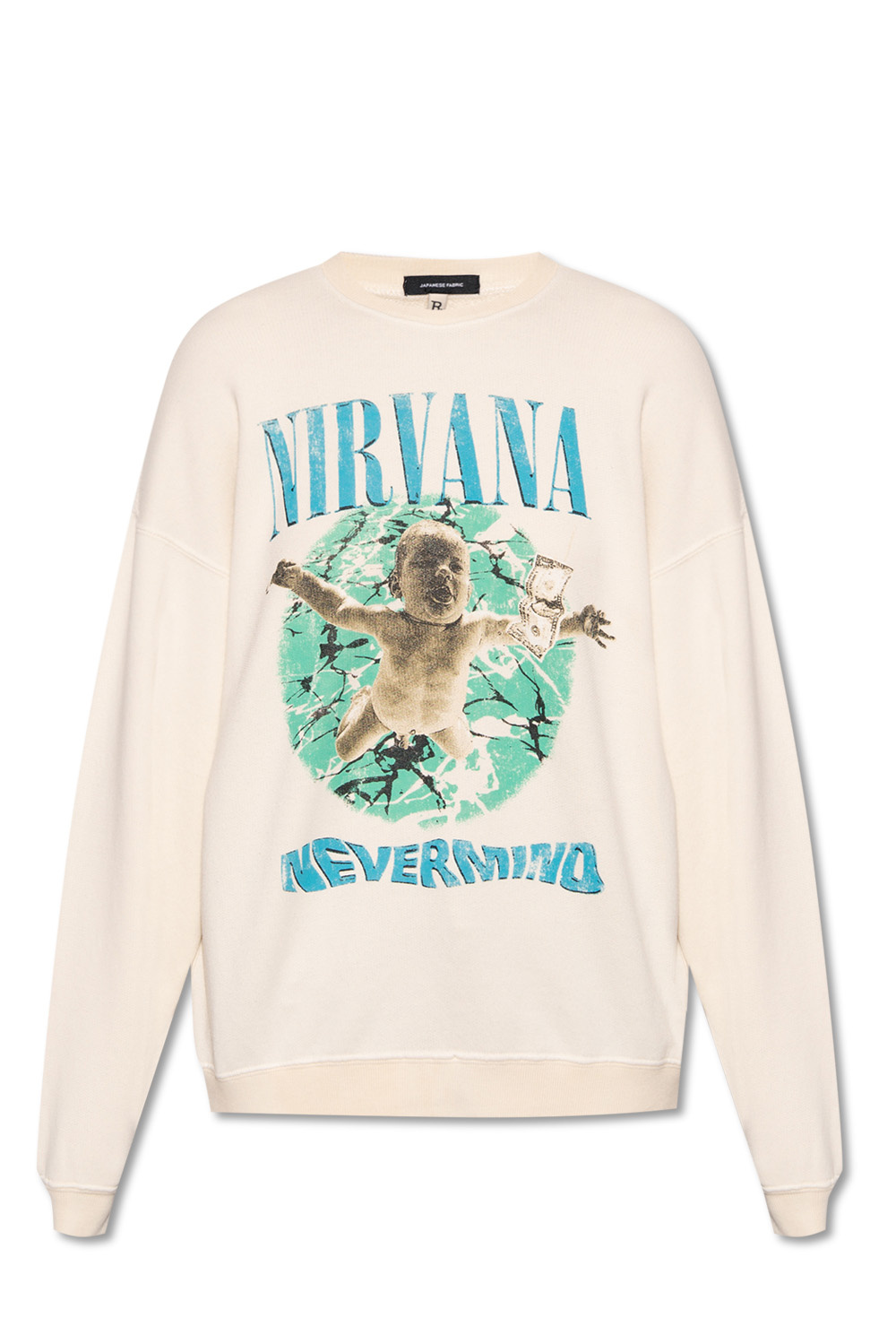 Cream Printed sweatshirt R13 Vitkac Italy